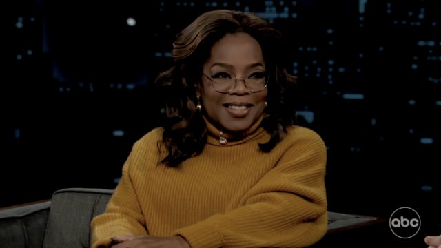 Oprah Winfrey speaks about her decision to leave WeightWatchers on ‘Jimmy Kimmel Live!’