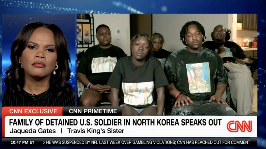 The family of Travis King speak about his disappearance into North Korea.