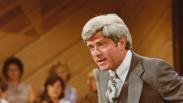 Phil Donahue on TV