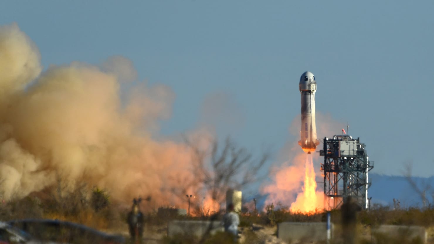 Blue Origin Rocket Explodes in Mid-Air Minutes After Launch