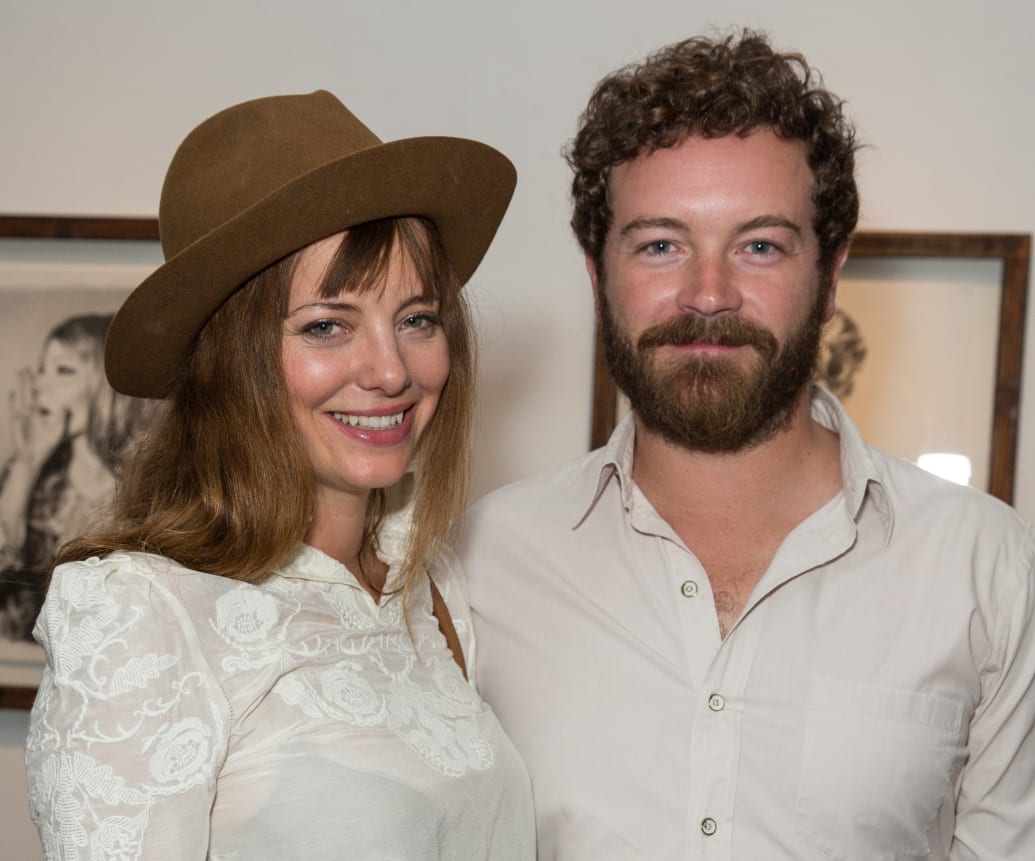 Bijou Phillips (L) and Danny Masterson in 2013