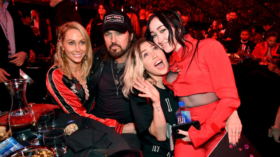 Tish Cyrus and singer-songwriters Billy Ray Cyrus, Miley Cyrus and Noah Cyrus