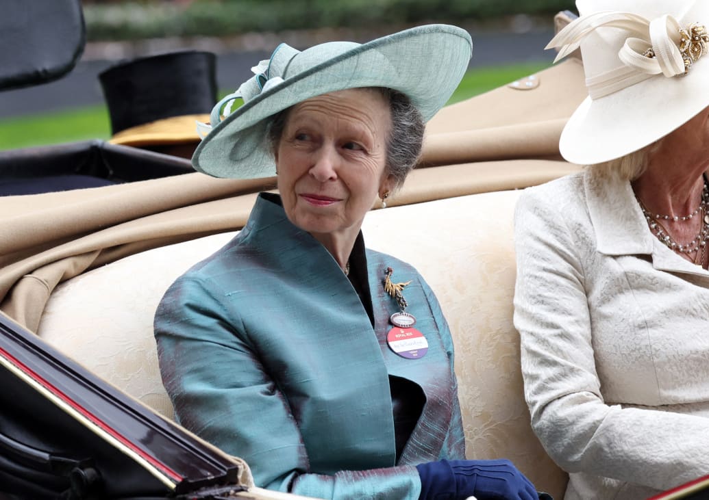 Royal Ascot, June 20, 2023: Britain's Princess Anne, the Princess Royal, is pictured during the Royal procession.