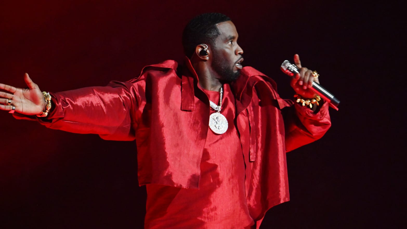 Diddy performs onstage at the 2023 MTV Video Music Awards held at Prudential Center on September 12, 2023.