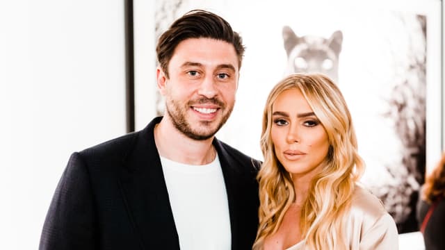 Sam Palmer and Petra Ecclestone attend the Maddox Gallery Los Angeles Presents: "The Disrupters" by David Yarrow on June 13, 2019 in West Hollywood, California.