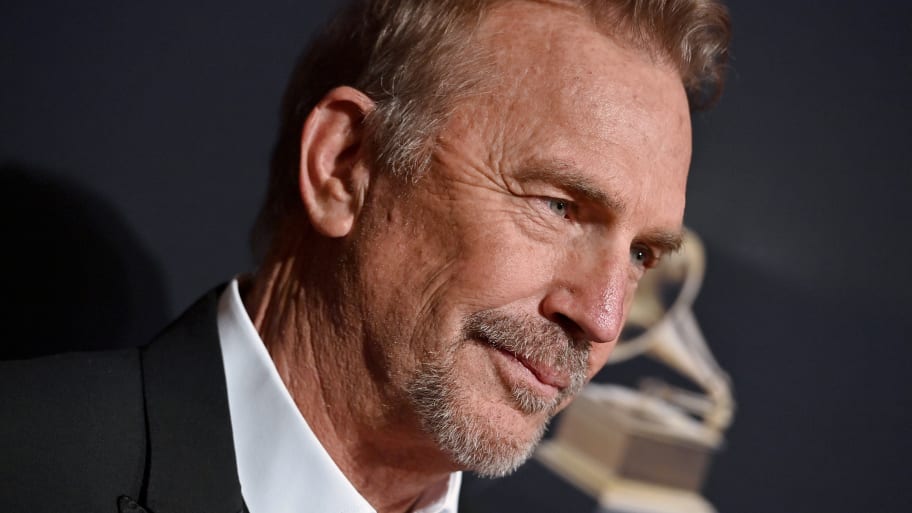 Kevin Costner  attends the Pre-GRAMMY Gala & GRAMMY Salute to Industry Icons at The Beverly Hilton on February 04