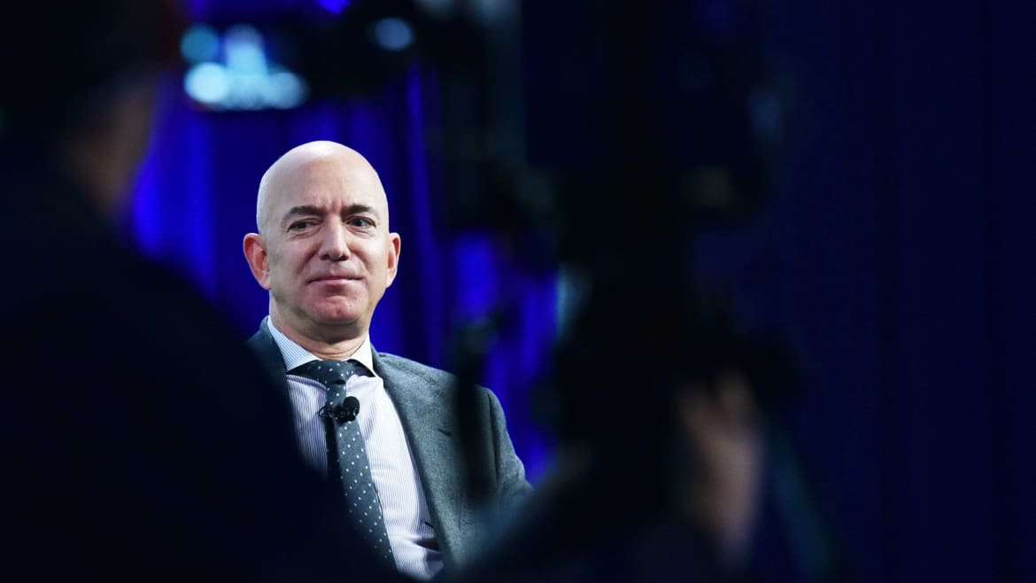Bezos’ Ex-Housekeeper Claims She Had to Climb Out a Window to Use the Bathroom