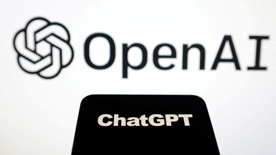 OpenAI and ChatGPT logos are seen in this illustration taken, February 3, 2023.
