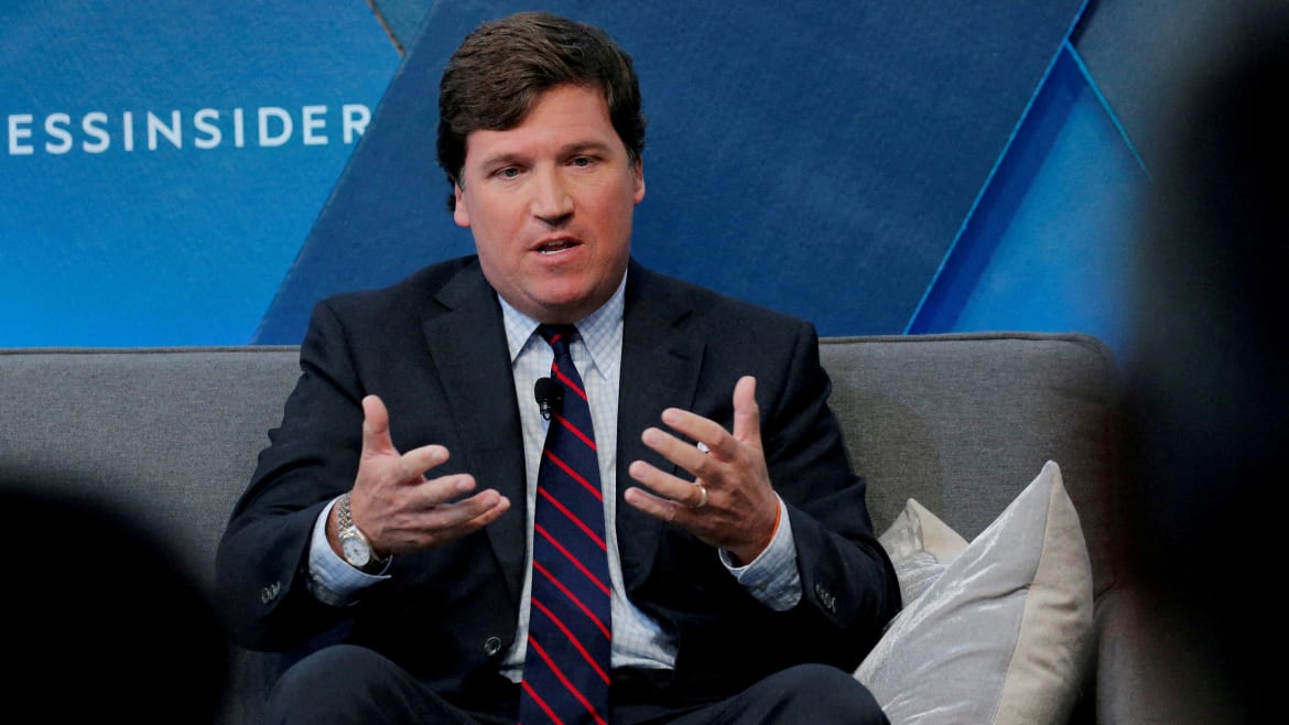 Tucker Hits Super PAC Trying to Draft Him Into 2024 Race With Legal Complaint