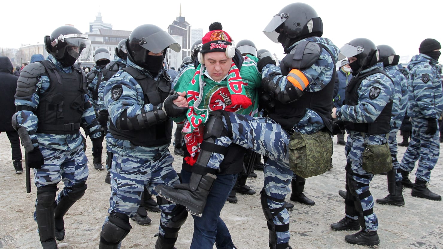 More than 3,200 arrested in pro-Navalny protests in Russia
