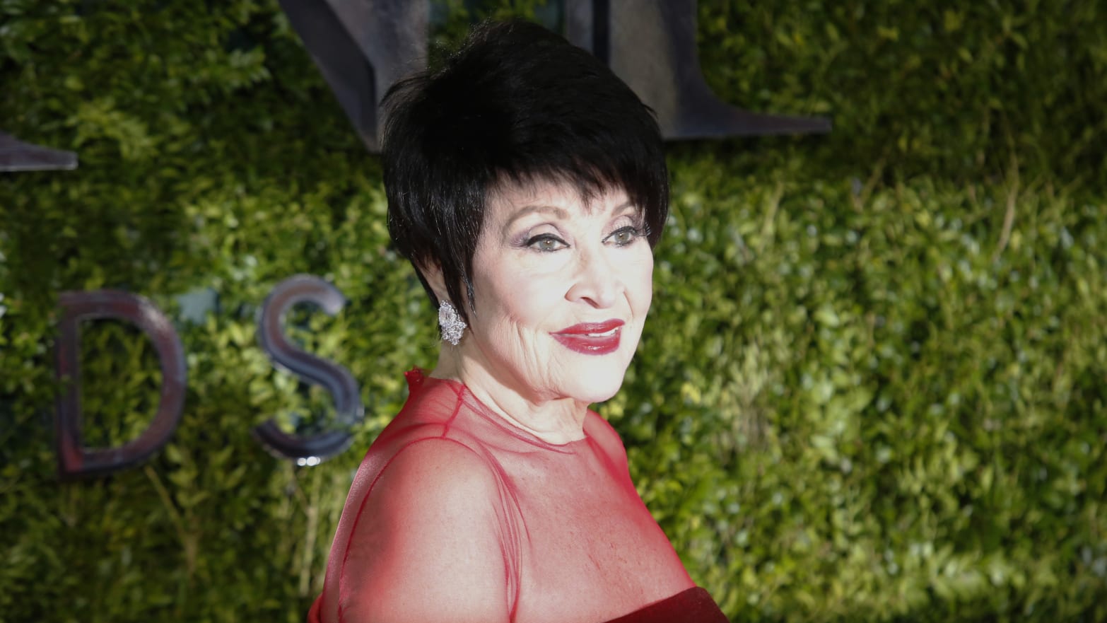 Chita Rivera, nominated for Best Performance By An Actress In A Leading Role In A Musical for "The Visit," arrives for the American Theatre Wing's 69th Annual Tony Awards at the Radio City Music Hall in Manhattan, New York June 7, 2015.