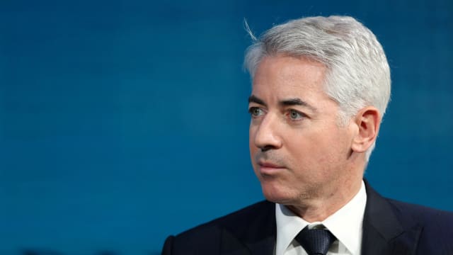 Bill Ackman, CEO of Pershing Square Capital, speaks at a conference