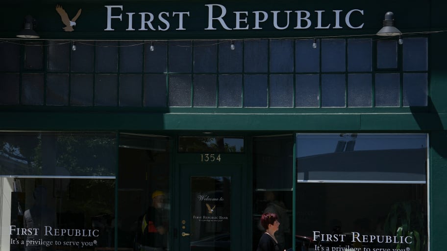 A First Republic Bank branch in San Francisco, California.