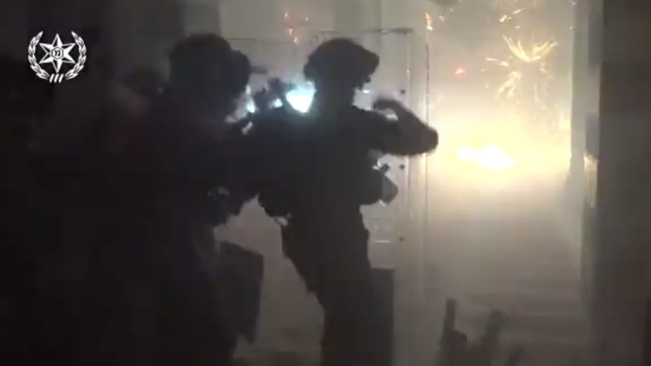 Israel Police raid the Al-Aqsa Mosque in East Jerusalem, March 5, 2023. 