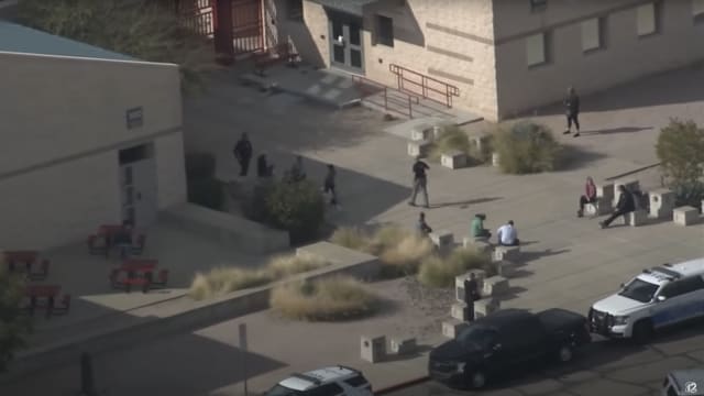 An 11-year-old boy has been arrested after allegedly bringing a gun into Mountainside Middle School in Scottsdale, Arizona. 