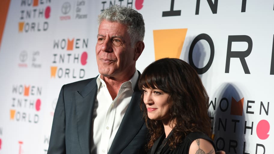 Asia Argento Seemingly Reacts To Anthony Bourdain Book Bombshell With