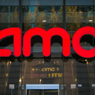 The AMC theater near Columbus Avenue is viewed on October 10, 2015 in Chicago, Illinois