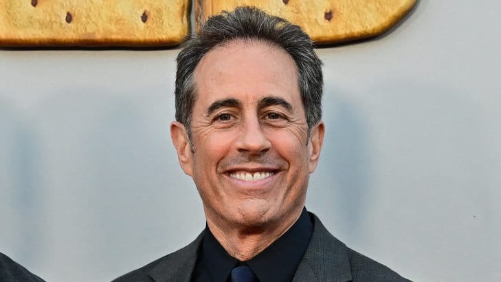 Jerry Seinfeld at a premiere.