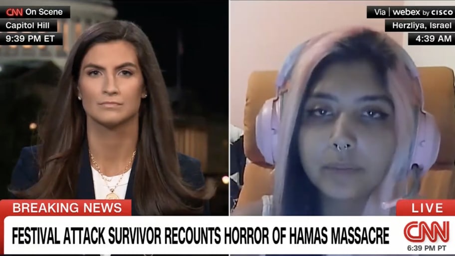 Shani Ohana speaks to Kaitlan Collins on CNN about surviving the Hamas massacre at the Nova Music Festival in Israel.