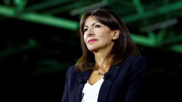 Paris' Mayor Anne Hidalgo attends the 105th session of the Congress of Mayors
