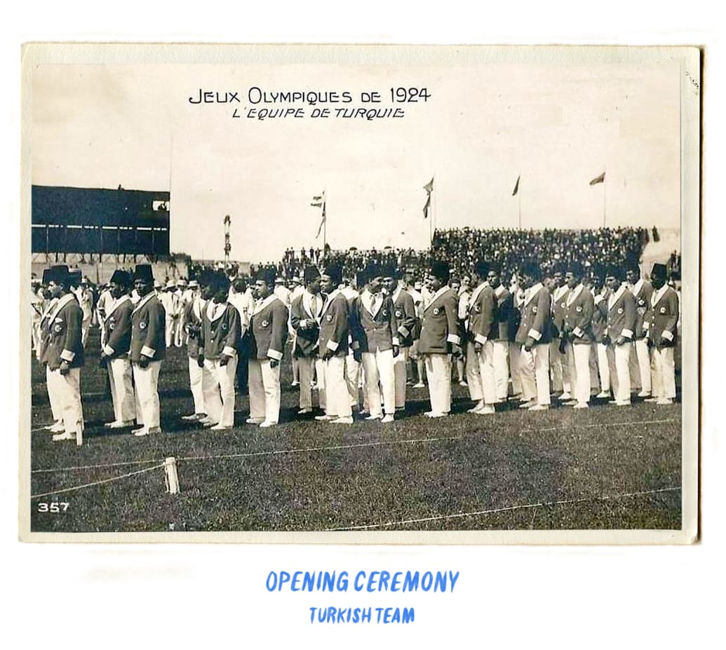 Turkish delegation, 1924 Paris Olympics