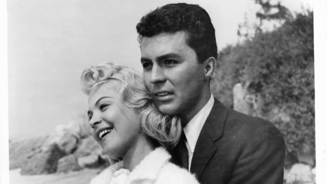 James Darren with Sandra Dee in Gidget. Darren has died aged 88.