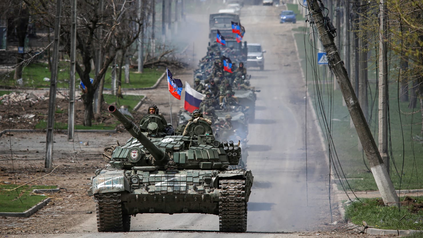 Wojska Osetii Południowej rozbijają rosyjską wojnę na Ukrainie