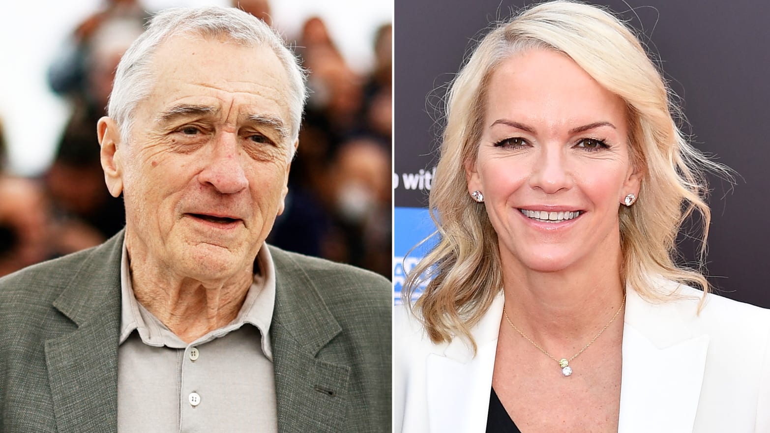 Photo illustration of Robert De Niro and Elisabeth Murdoch