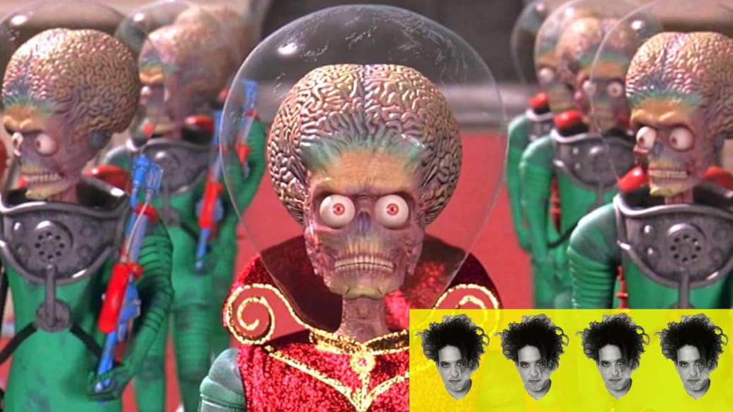 Still from Warner Bros Mars Attacks!