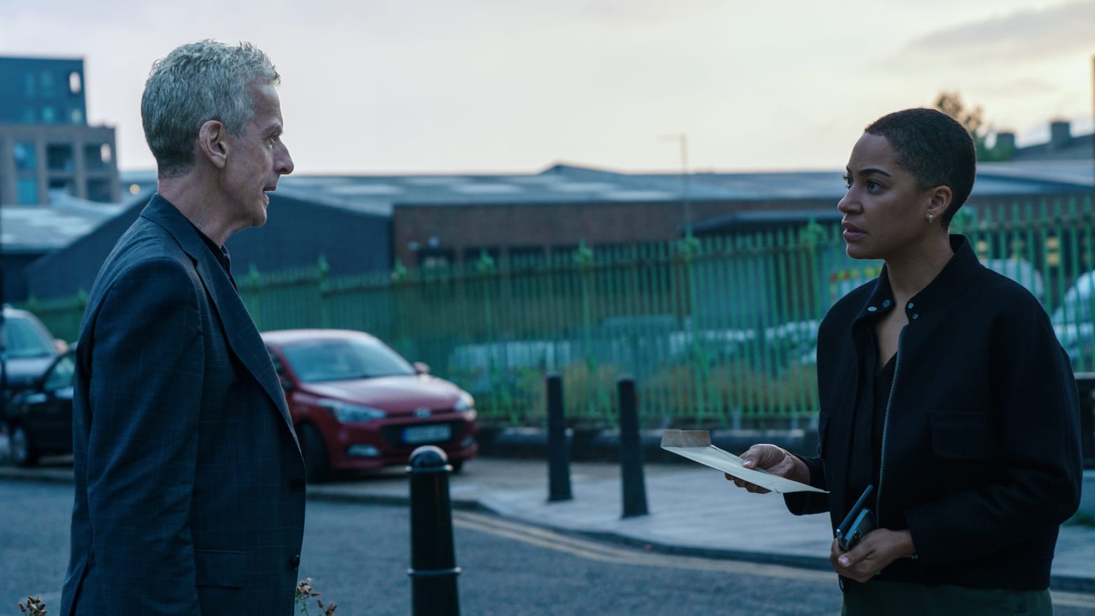 Peter Capaldi and Cush Jumbo co-star in ‘Criminal Record.’