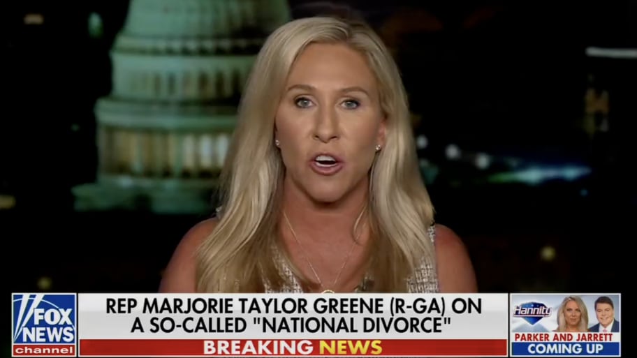 Marjorie Taylor Greene says Republicans deserve their own ‘safe space’ on Fox News.