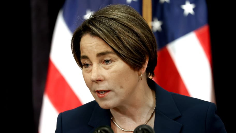 Massachusetts Governor Maura Healey held a news conference at the Massachusetts State House on the Steward Health Care bankruptcy.