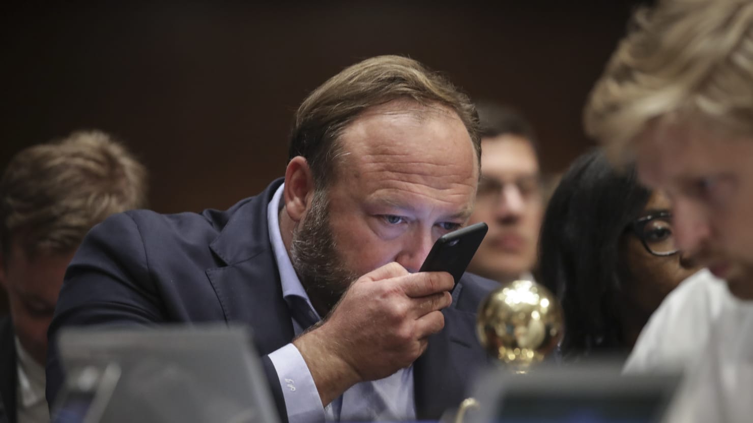 Alex Jones Goes Off on Phone Leak: They Got Snap of My 'Naked' Wife—but 'No  Dick Pics'