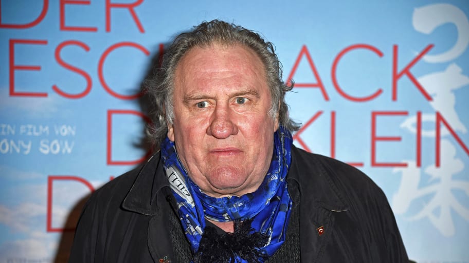 French actor Gerard Depardieu on January 12, 2023
