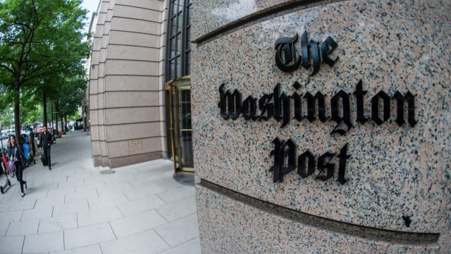 The building of The Washington Post.