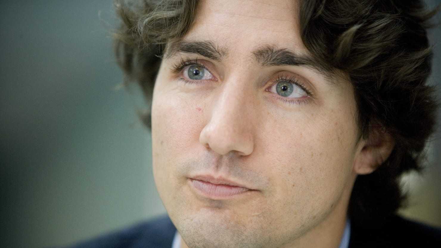 Image result for Justin Trudeau  eyebrow
