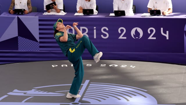 B-Girl Raygun of Team Australia at the Olympic Games Paris 2024