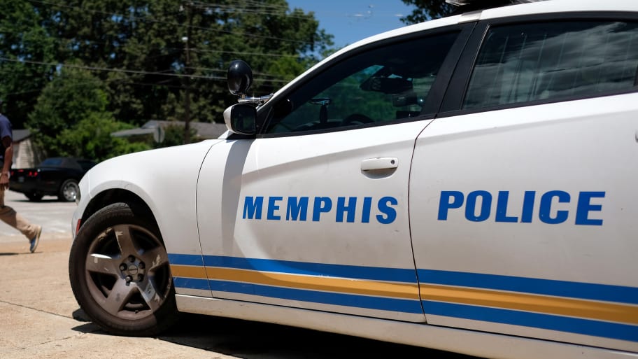 A Memphis police car