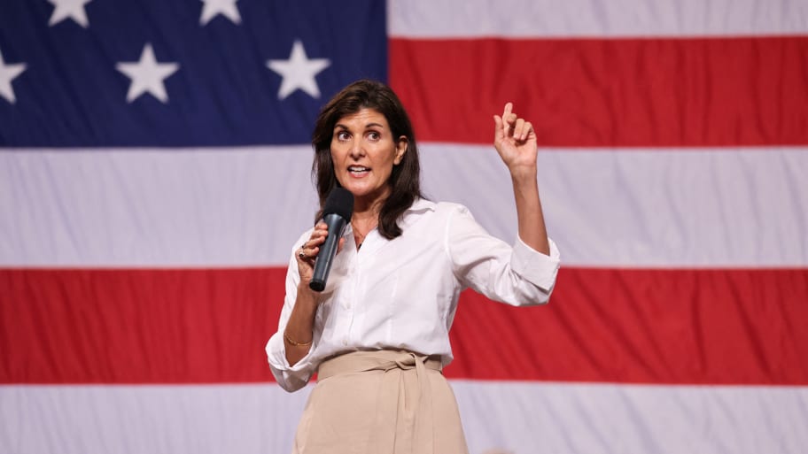 Former U.S. Ambassador to the United Nations and Republican presidential candidate Nikki Haley.