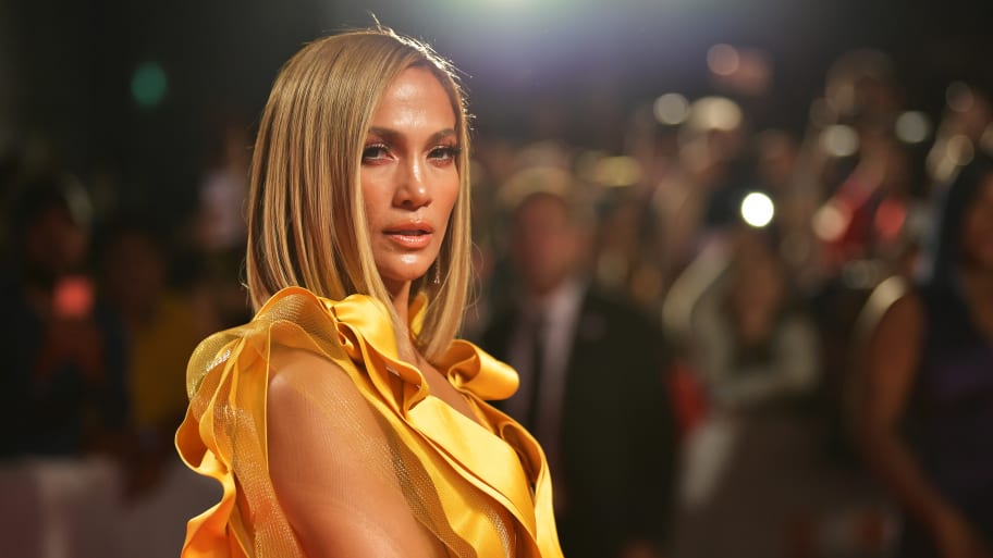 Jennifer Lopez on the red carpet in 2019. 