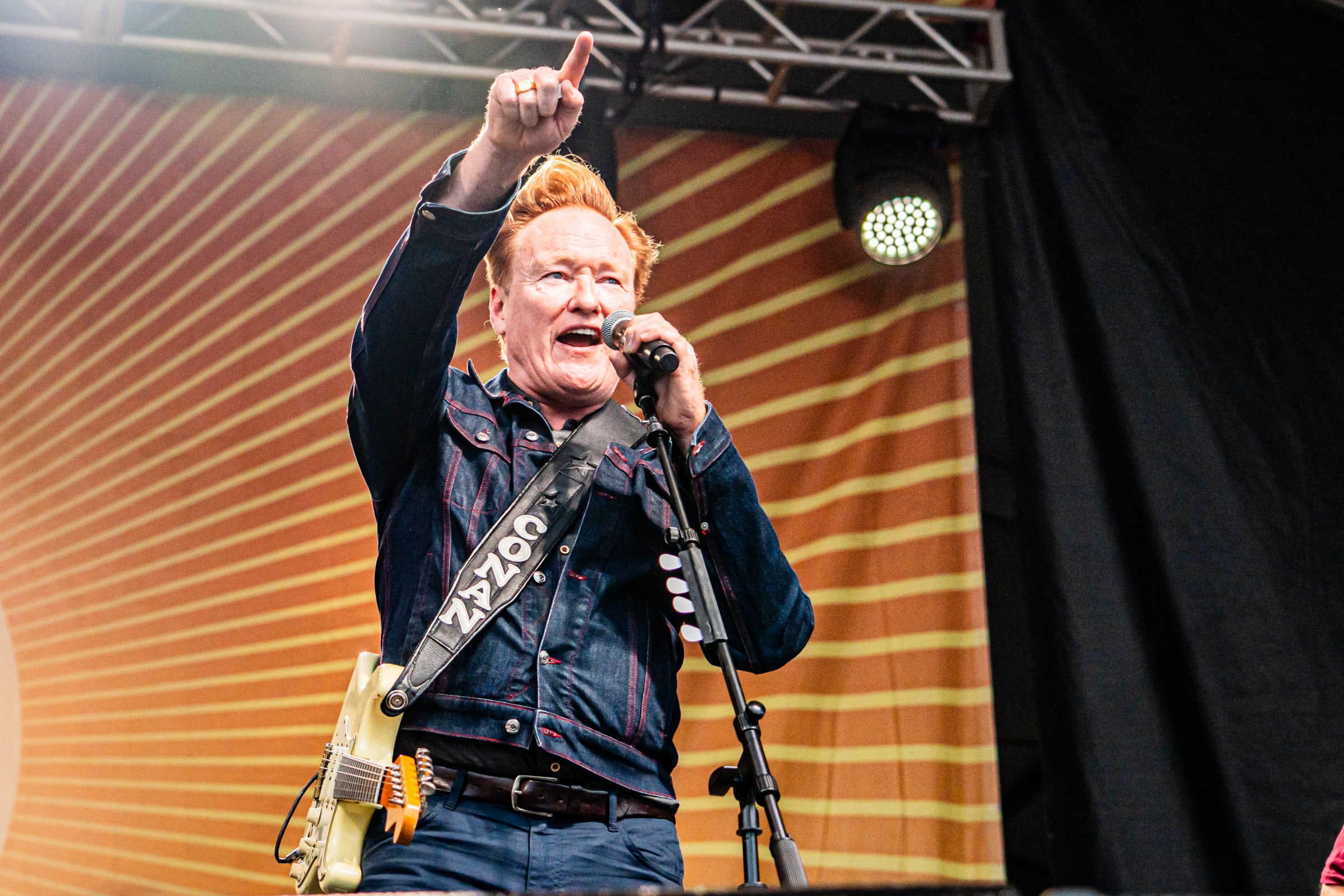 Conan O’Brien at Newport Folk Festival