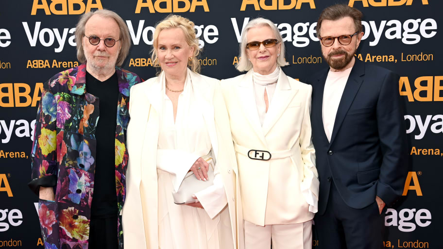 Benny Andersson, Agnetha Fältskog, Anni-Frid Lyngstad and Bjorn Ulvaeus of ABBA