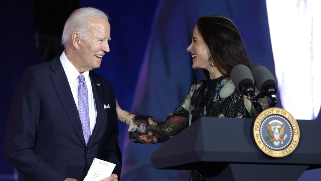 U.S. President Joe Biden and his daughter Ashley Biden