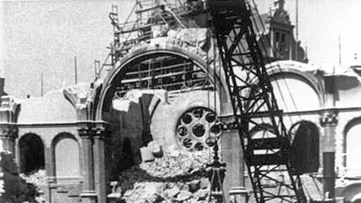 Rubble from the main Munich synagogue has been found 85 years after the building was destroyed by Nazi Germany on the orders of Adolf Hitler.