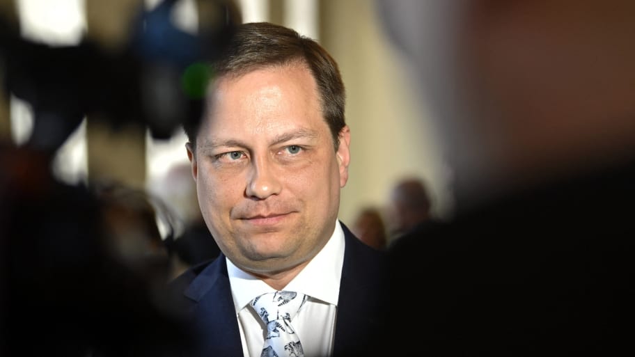 Finland’s Economy Minister Vilhelm Junnila resigned after he made references to Nazis and Adolf Hitler.