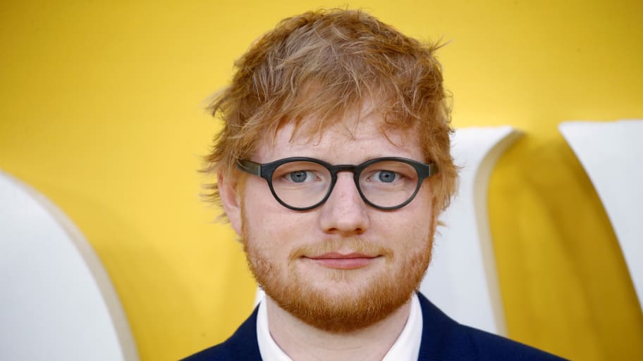 Ed Sheeran attends the UK premiere of ‘Yesterday’ in London, Britain, June 18, 2019. 