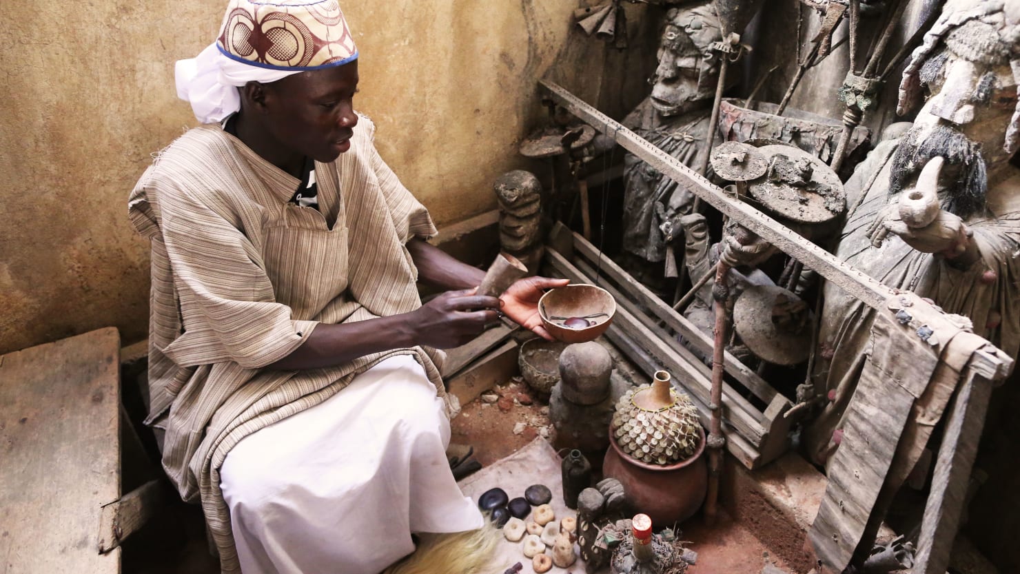 Voodoo Market in Togo Thrives With Love Potions and Curse Spells