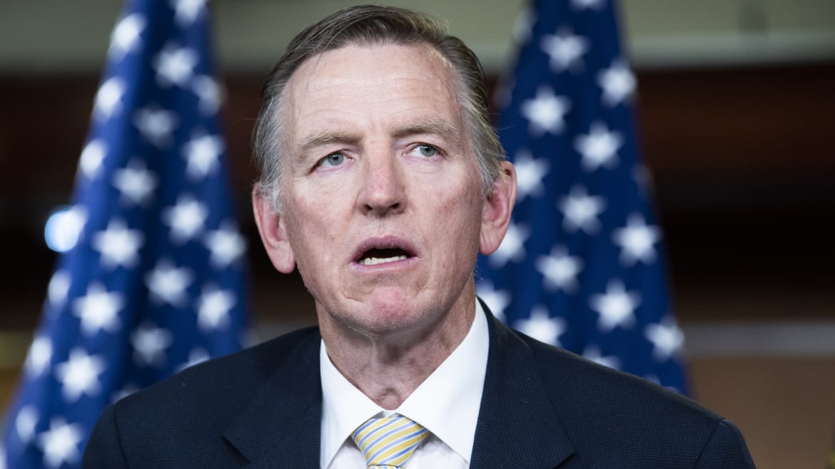 Rep. Gosar’s Homophobic Sunday Rant Is Deranged—Even for Him