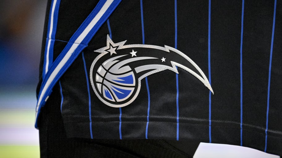 The Orlando Magic logo.