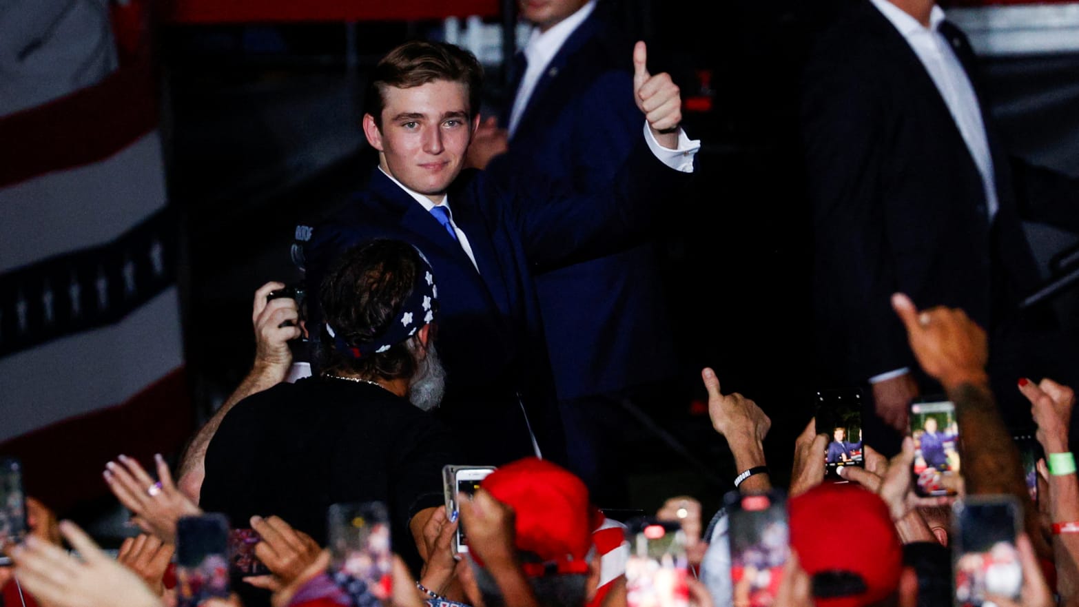 Barron Trump did not appear on a livestream for the family’s new crypto venture, World Liberty Financial.